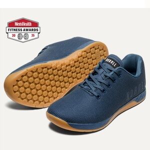 NOBULL Navy Trainers with Gum Soles